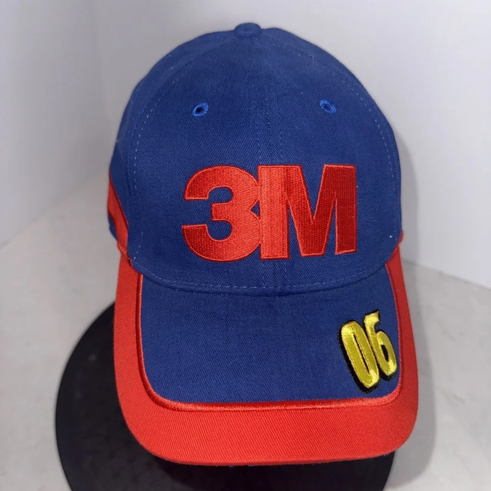 3M  Team Caliber Mens Hat NASCAR Roush Racing 06  ADJUSTABLE BLUE